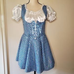 Dorothy Wizard of Oz Adult Halloween Costume Size Large